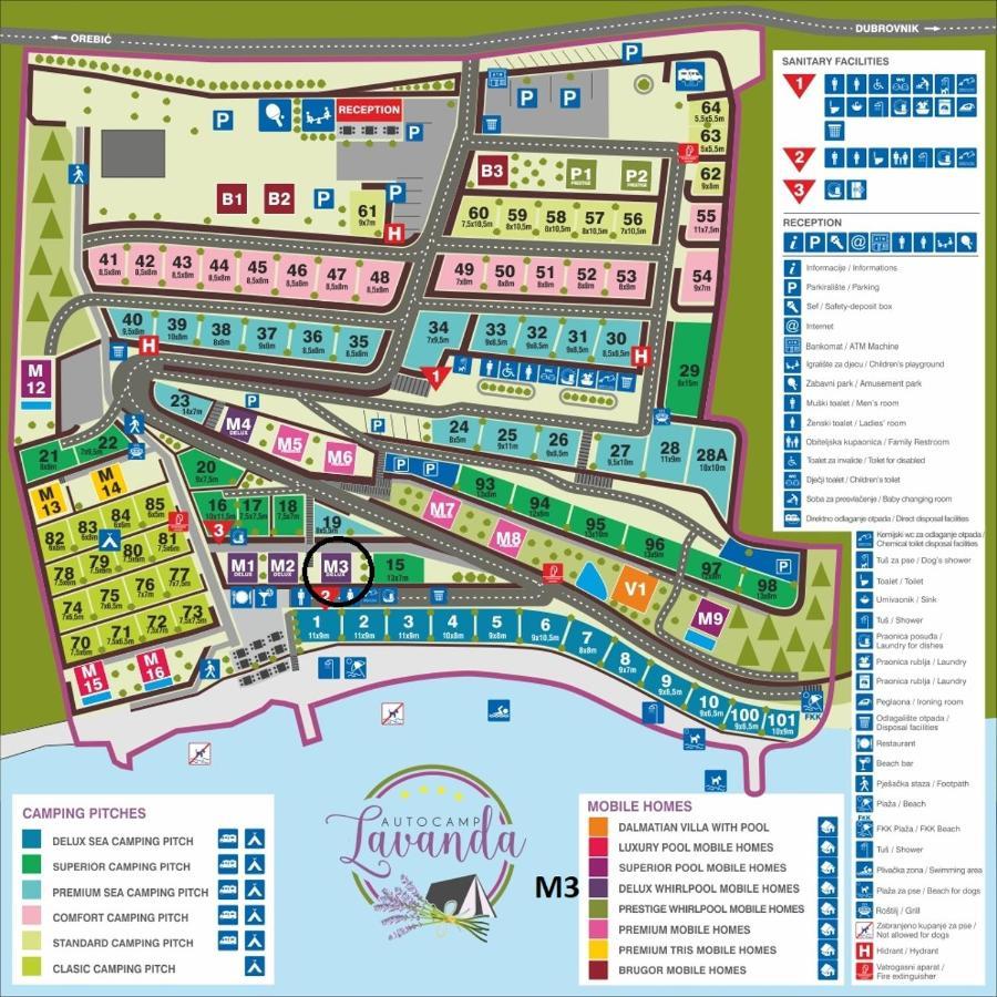 Lavanda Mobile Homes & Villas Orebić Exterior foto
